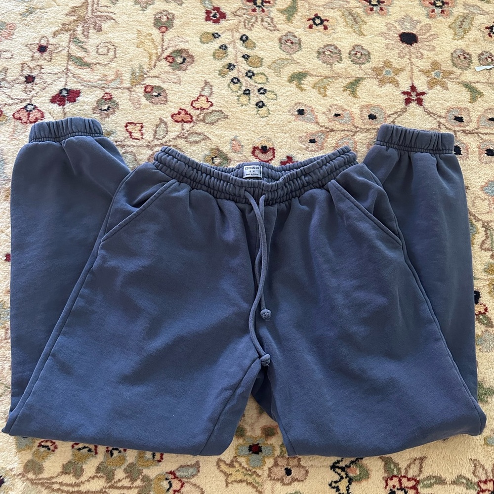 Comfy Jogger Pants in Blue